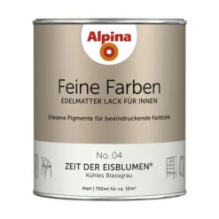 Alpina Buntlack »Feine Farben«, 0,75 L, Blassgrau