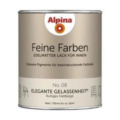 Alpina Buntlack »Feine Farben«, 0,75 L, Hellbeige