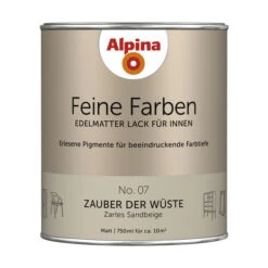 Alpina Buntlack »Feine Farben«, 0,75 L, Sandbeige