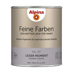 Alpina Buntlack »Feine Farben«, 0,75 L, Graulila