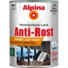 Alpina Metallschutz-Lack Anti-Rost Dunkelgrün Glänzend 2,5 Liter