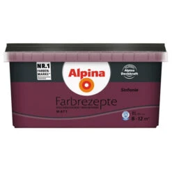 Alpina Dispersionsfarbe »Farbrezepte«, Sinfonie, Matt