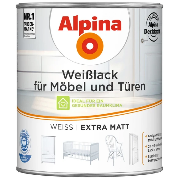 Alpina Weißlack, Matt 1 Alpina Weißlack, Matt