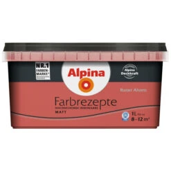Alpina Dispersionsfarbe »Farbrezepte«, Roter Ahorn, Matt