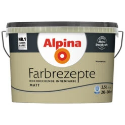 Alpina Innenfarbe »Farbrezepte«, Wanderlust, Matt