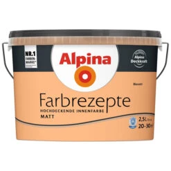 Alpina Dispersionsfarbe »Farbrezepte«, Biscotti, Matt