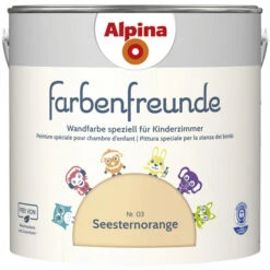 Alpina Dispersionsfarbe »Farbenfreunde«, Seesternorange, Matt