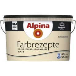 Alpina Innenfarbe »Farbrezepte«, Sanftes Cashmere, Matt