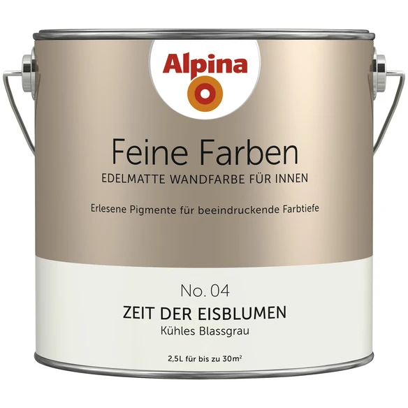 Alpina Dispersionsfarbe »Feine Farben«, Zeit Der Eisblume, Matt 1 Alpina Dispersionsfarbe »Feine Farben«, Zeit Der Eisblume, Matt