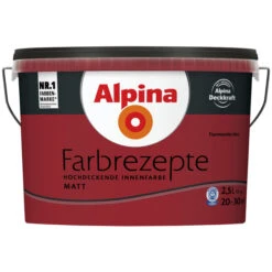 Alpina Dispersionsfarbe »Farbrezepte«, Flammendes Herz, Matt