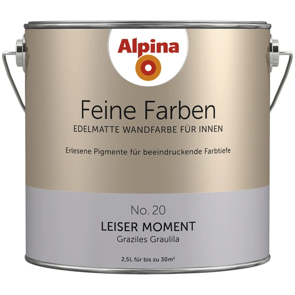 Alpina Dispersionsfarbe »Feine Farben«, Leiser Moment, Matt 1 Alpina Dispersionsfarbe »Feine Farben«, Leiser Moment, Matt