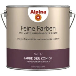 Alpina Dispersionsfarbe »Feine Farben«, Farbe Der Könige, Matt