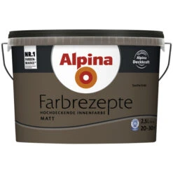 Alpina Innenfarbe »Farbrezepte«, Sanfte Erde, Matt