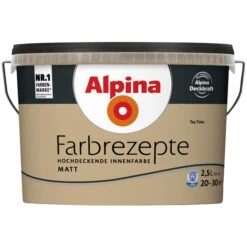Alpina Innenfarbe »Farbrezepte«, Tea Time, Matt