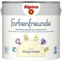 Alpina Dispersionsfarbe »Farbenfreunde«, Kängurubeige, Matt