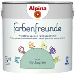 Alpina Dispersionsfarbe »Farbenfreunde«, Geckogrün, Matt
