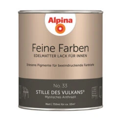 Alpina Buntlack »Feine Farben«, 0,75 L, Anthrazit