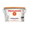 Alpina Wandfarbe »Seidenlatex«, Weiß, Seidenglänzend