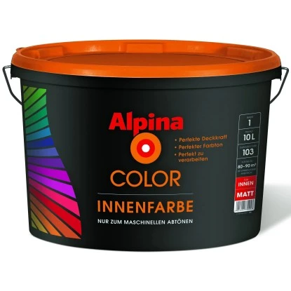 Alpina Color Innenfarbe B1 Matt 10 L 1 Alpina Color Innenfarbe B1 Matt 10 L