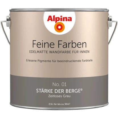 Alpina Feine Farben No. 1 Stärke Der Berge® Edelmatt 2,5 Liter 1 Alpina Feine Farben No. 1 Stärke Der Berge® Edelmatt 2,5 Liter