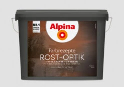 Alpina Effektfarbe Set Rost-Optik Für Innen
