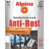 Alpina Metallschutz-Lack Anti-Rost Glänzend 750 Ml RAL 9010 Weiß