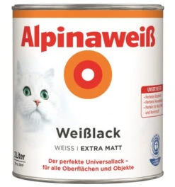 Alpina Alpinaweiß Weißlack Extra Matt 2 L