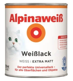 Alpina Alpinaweiß Weißlack Extra Matt 750ml