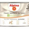 Alpina Classic Weißlack Für Innen Reinweiß Glänzend RAL9010 750ml