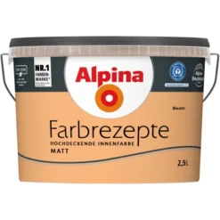 Alpina Farbrezepte Biscotti Matt 2,5 Liter