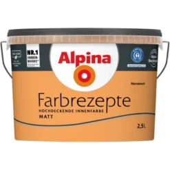 Alpina Farbrezepte Marrakesch Matt 2,5 Liter