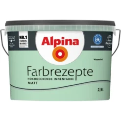 Alpina Farbrezepte Wasserfall Matt 2,5 Liter