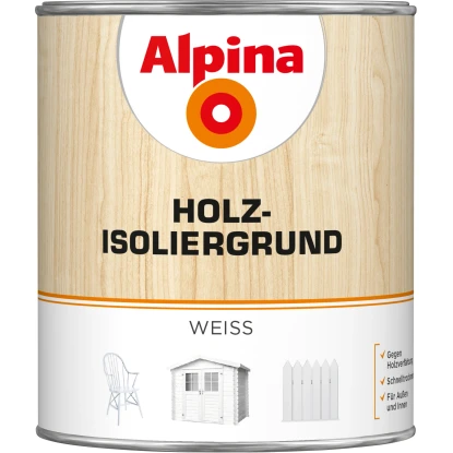 Alpina Holz-Isoliergrund Weiß Matt 750 Ml 1 Alpina Holz-Isoliergrund Weiß Matt 750 Ml