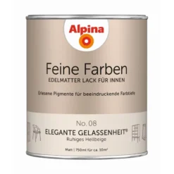Alpina Feine Farben Lack No. 08 Elegante Gelassenheit® Edelmatt 750ml