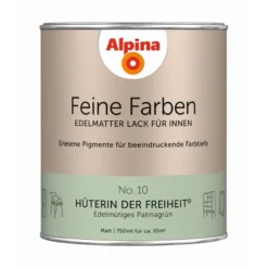 Alpina Feine Farben Lack No. 10 Hüterin Der Freiheit® Edelmatt 750ml