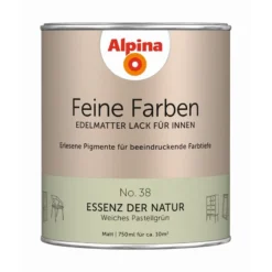 Alpina Feine Farben Lack No. 38 Essenz Der Natur Edelmatt 750ml