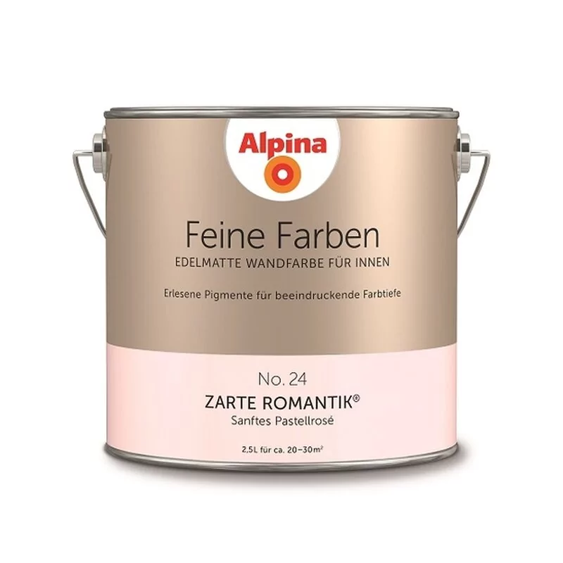 Alpina Feine Farben No. 24 Zarte Romantik® Edelmatt 2,5 Liter 1 Alpina Feine Farben No. 24 Zarte Romantik® Edelmatt 2,5 Liter